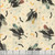 Blank Quilting Fabrics Witchy Wicked Rose Halsey Witches Flying on Broomsticks Cream