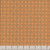 Henry Glass Fabrics Harvest Thyme Kim Diehl Waffle Weave Pumpkin, patterned fabric with a warm orange background and small geometric floral designs in black, beige, and light blue.