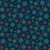 Henry Glass Fabrics Nordic Holiday Village MaryJane Carey Snowflakes Blue Multi