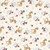 Henry Glass Fabrics Nordic Holiday Village MaryJane Carey Tossed Reindeer Cream Multi