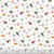 Henry Glass Fabrics Nordic Holiday Village MaryJane Carey Tossed Tress Cream Multi