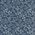 Henry Glass Fabrics Nordic Holiday Village MaryJane Carey Floral Vines Blue Cream