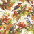 Henry Glass Fabrics Oak and Berries Jan Mott Allover Birds and Leaves Cream Multi