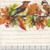 Henry Glass Fabrics Oak and Berries Jan Mott Border Stripe Cream Multi
