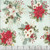 Henry Glass Fabrics Sweet Christmas Memories Color Principle Holiday Flower Toss Ice Blue