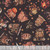 Quilting Treasures Fabrics A Haunting We Will Go Dan Morris Grey Tossed Monsters