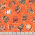 Quilting Treasures Fabrics A Haunting We Will Go Dan Morris Orange Tossed Monsters