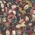 Quilting Treasures Fabrics All American Snowman Dan Morris Navy Patriotic Snowman Circles