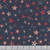 Quilting Treasures Fabrics All American Snowman Dan Morris Navy Blue Americana Stars