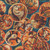 Quilting Treasures Fabrics Canyonlands Dan Morris Teal Blue Horse Scene Circles