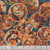 Quilting Treasures Fabrics Canyonlands Dan Morris Teal Blue Horse Scene Circles