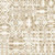 Quilting Treasures Fabrics Canyonlands Dan Morris Cream Southwest Blanket Stripe, intricate geometric southwestern pattern in cream and beige tones.