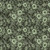 Quilting Treasures Fabrics Cedar and Sage Dan Morris Green Woodcut Floral
