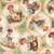 Quilting Treasures Fabrics Lil Farmers Dan Morris Green Children Farmer and Animal Circles