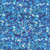 Quilting Treasures Fabrics Lumenique Dan Morris Ocean Blue Stained Glass Texture