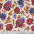 Quilting Treasures Fabrics Midnight Petals Andrea Lavery Cream Red Purple Tossed Flowers