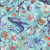 Quilting Treasures Fabrics Nauticus Dan Morris Teal Blue Fish and Ocean Creatures
