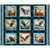 Quilting Treasures Fabrics Skyward Dan Morris Grey Blue Eagle Picture Patches