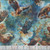 Quilting Treasures Fabrics Skyward Dan Morris Blue Eagles Flying