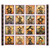 Quilting Treasures Fabrics Witchypoo Dan Morris Cream Witch Picture Patches