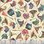 Quilting Treasures Fabrics Witchypoo Dan Morris Cream Witch Hats Shoes Broomsticks
