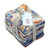 Quilting Treasures Fabrics Nauticus Dan Morris 17 Fat Quarters, folded fabric bundle with an ocean-inspired design featuring marine life and coral reef patterns.