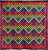 Heart Beats Quilt Pattern by Kate Colleran, vibrant patchwork quilt featuring colorful hearts, checkered patterns, and floral border design.