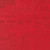 Moda Fabrics Holiday Cheer Stacy Iest Hsu North Pole News Text Mewsprint Poinsettia Red, red fabric with holiday-themed newsprint design including Christmas elements and text.