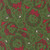 Moda Fabrics Holiday Cheer Stacy Iest Hsu Vintage Birds Cardinals Wreaths Evergreen Green