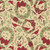Moda Fabrics Holiday Cheer Stacy Iest Hsu Vintage Birds Cardinals Wreaths Natural