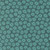 Moda Fabrics Scenery Elizabeth Hartman Sedum Floral Sedum Dark Teal Blue, fabric with a pattern of light teal flowers on a dark teal background.
