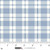 Studio E Fabrics Beautiful Bowquets Maureen Fiorellini Light Blue Cream Plaid