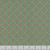 Henry Glass Fabrics Flower Pot Prints Kim Diehl Turq Garden Trellis, fabric with a floral geometric pattern in turquoise, beige, and red-orange colors.