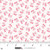 Studio E Fabrics Beautiful Bouquets Maureen Fiorellini Cream Cherries, fabric pattern with pink cherries and bows on a cream background.