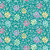 Riley Blake Fabrics Chasing Rainbows Leslie Ryan Main Teal