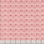 Riley Blake Fabrics Northanger Abbey Jane Austen Richard Red, fabric featuring a pink background with a pattern of cream and darker red floral and swirl motifs, suitable for quilting or sewing projects.