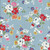 Riley Blake Fabrics Cath Kidston Signature Collection Clifton Rose Blue
