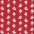 Riley Blake Fabrics Claus and Co Melissa Mortenson Santa Heads Red, Christmas-themed fabric featuring cute cartoon Santa and girl faces with hats on a red background.