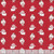 Riley Blake Fabrics Claus and Co Melissa Mortenson Santa Heads Red