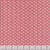 Riley Blake Fabrics Claus and Co Melissa Mortenson Star Pattern Red, a festive fabric with a detailed red and white star pattern and small green accents on a white background.