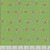 Riley Blake Fabrics Claus and Co Melissa Mortenson Candy Cane Toss Green, festive pattern with red and white candy canes and bows on a green background.