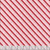 Riley Blake Fabrics Claus and Co Melissa Mortenson Candy Cane Stripes Red, festive holiday fabric featuring diagonal red and white candy cane stripe pattern.