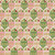 Riley Blake Fabrics Claus and Co Melissa Mortenson Christmas Houses Pink, colorful holiday-themed fabric with repeating pattern of Christmas houses in pink, green, and red with white outlines.