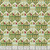 Riley Blake Fabrics Claus and Co Melissa Mortenson Christmas Houses Green, festive fabric pattern with Christmas houses and snowy rooftops in green, red, pink, and beige colors.