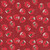 Riley Blake Fabrics Claus and Co Melissa Mortenson Ornaments Red, festive Christmas fabric with red background featuring angel ornaments, snow, and holiday patterns.