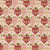 Riley Blake Fabrics Claus and Co Melissa Mortenson Christmas Houses Red, festive fabric design featuring rows of colorful Christmas houses and decorations in red, green, and pink tones.