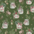 Riley Blake Fabrics Holiday Spirit Lisa Audit Main Green