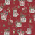 Riley Blake Fabrics Holiday Spirit Lisa Audit Main Red