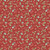 Riley Blake Fabrics Holiday Spirit Lisa Audit Berries Red, festive Christmas fabric with holly leaves and red berries on a red background.