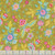 Riley Blake Fabrics Kipling Gardens Lily Ashbury Jacobean Floral Curry Yellow